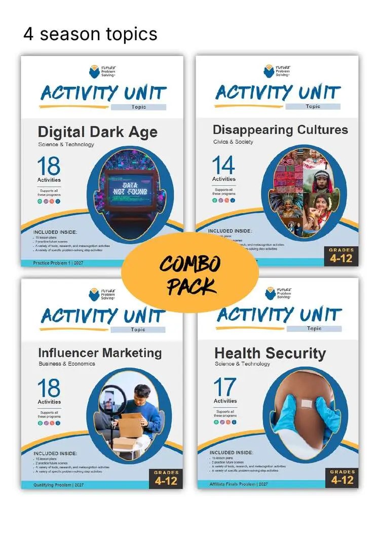 FPS 2027 4 Activity Units Cover Cover Page
