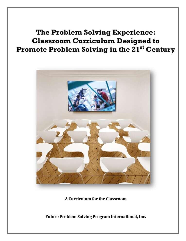 The Problem Solving Experience Cover Page