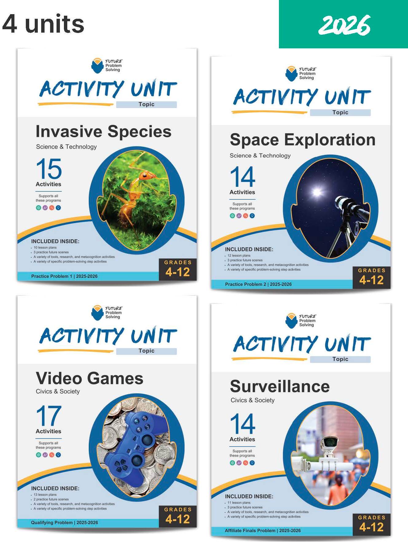 2026 Activity Unit P1 Invasive Species Cover Page